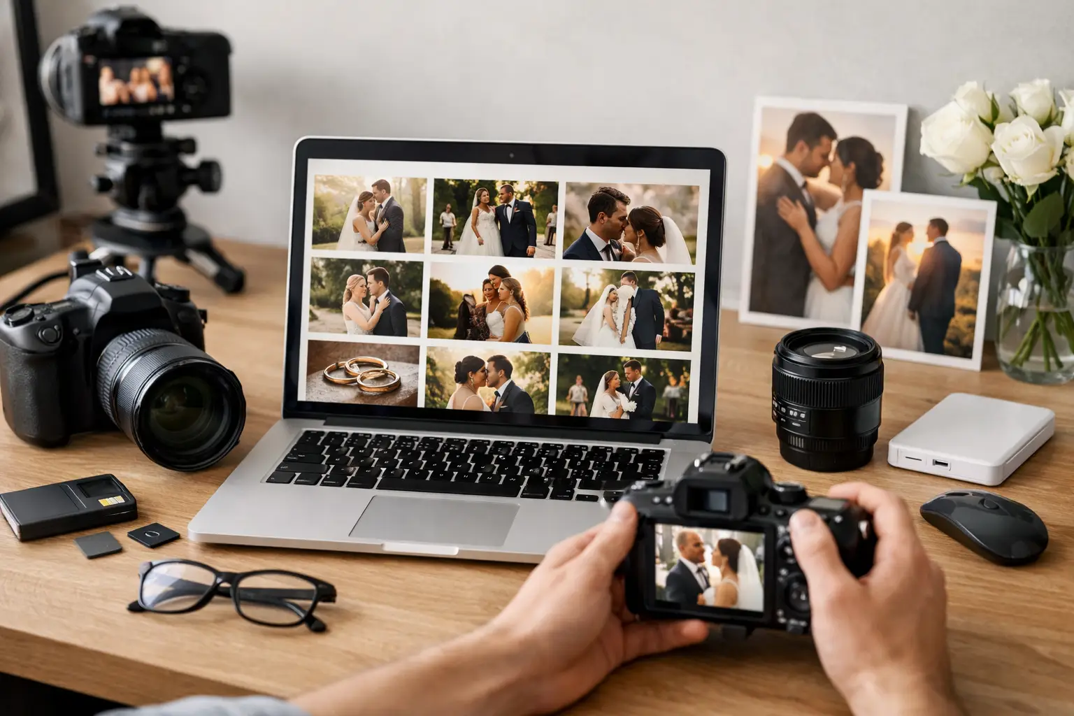 Przewodnik po galerii ślubnej online dla fotografów